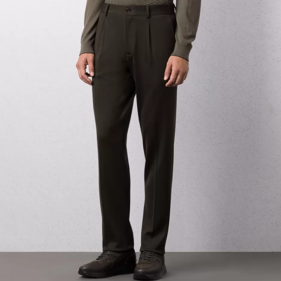 ALPHA YARN CASHMERE CASUAL TROUSERS | Stefano Ricci Clearance
