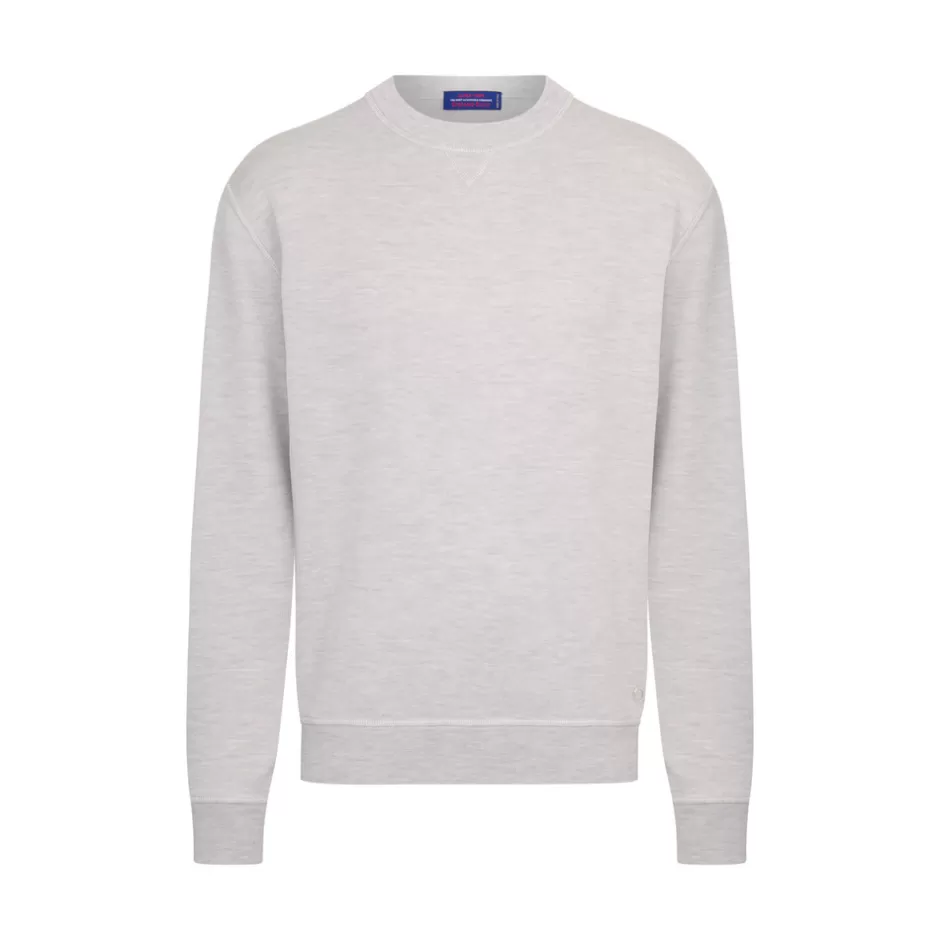 ALPHA YARN CASHMERE CREWNECK SWEATER | Stefano Ricci Fashion