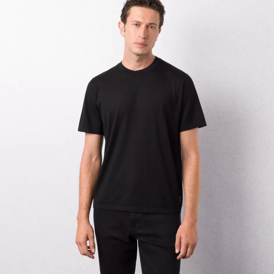 ALPHA YARN CASHMERE T-SHIRT | Stefano Ricci Cheap