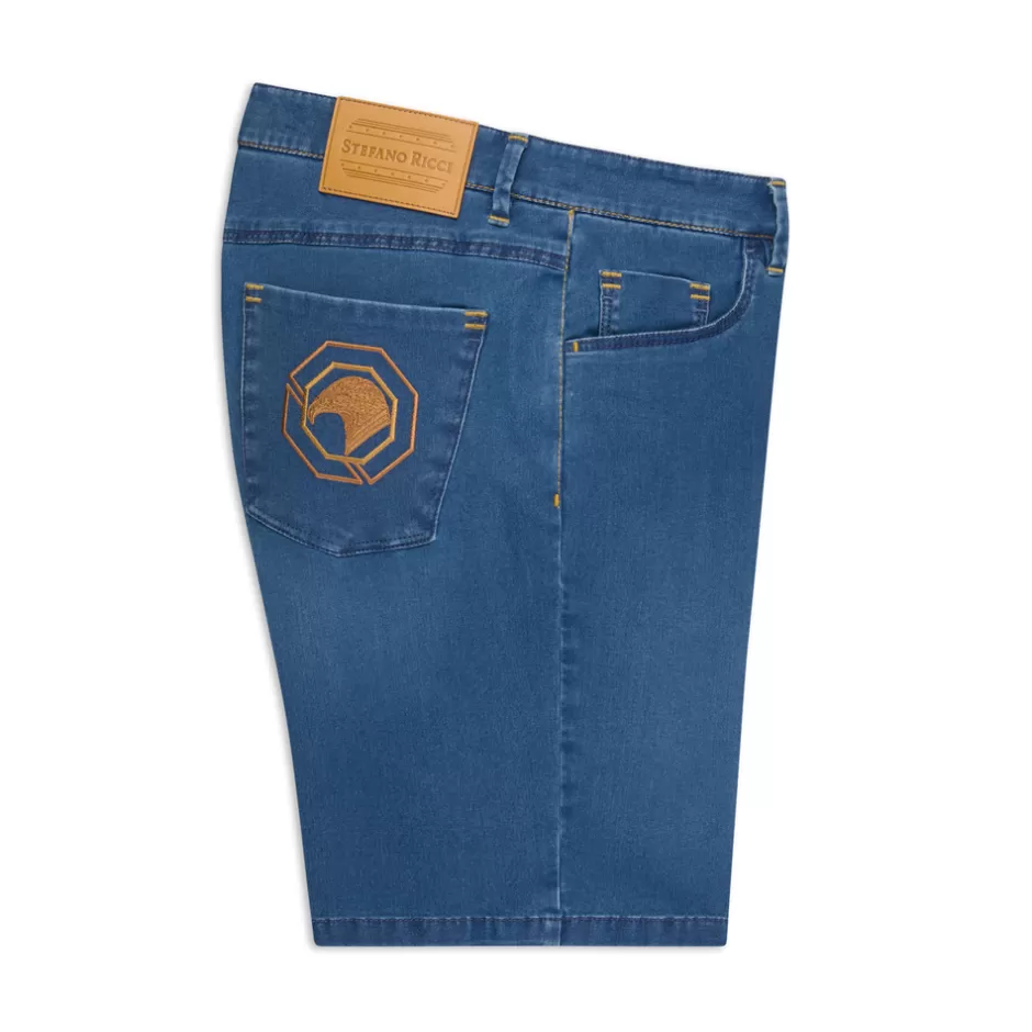 BERMUDA DENIM SHORTS | Stefano Ricci Online