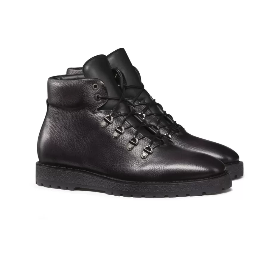 CALFSKIN LEATHER ANKLE BOOTS | Stefano Ricci Cheap