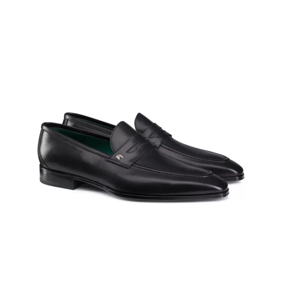 CALFSKIN LEATHER LOAFERS | Stefano Ricci Online