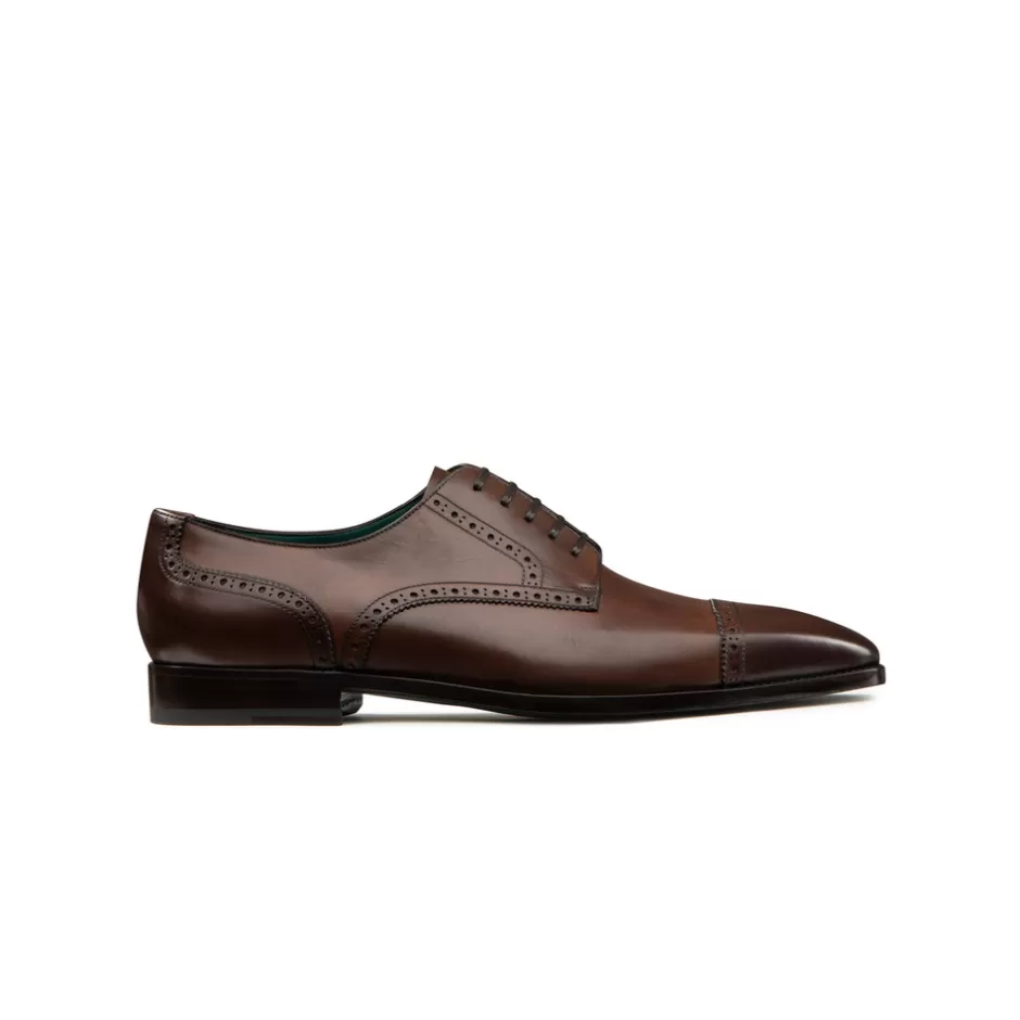 CALFSKIN LEATHER OXFORD SHOES | Stefano Ricci Flash Sale