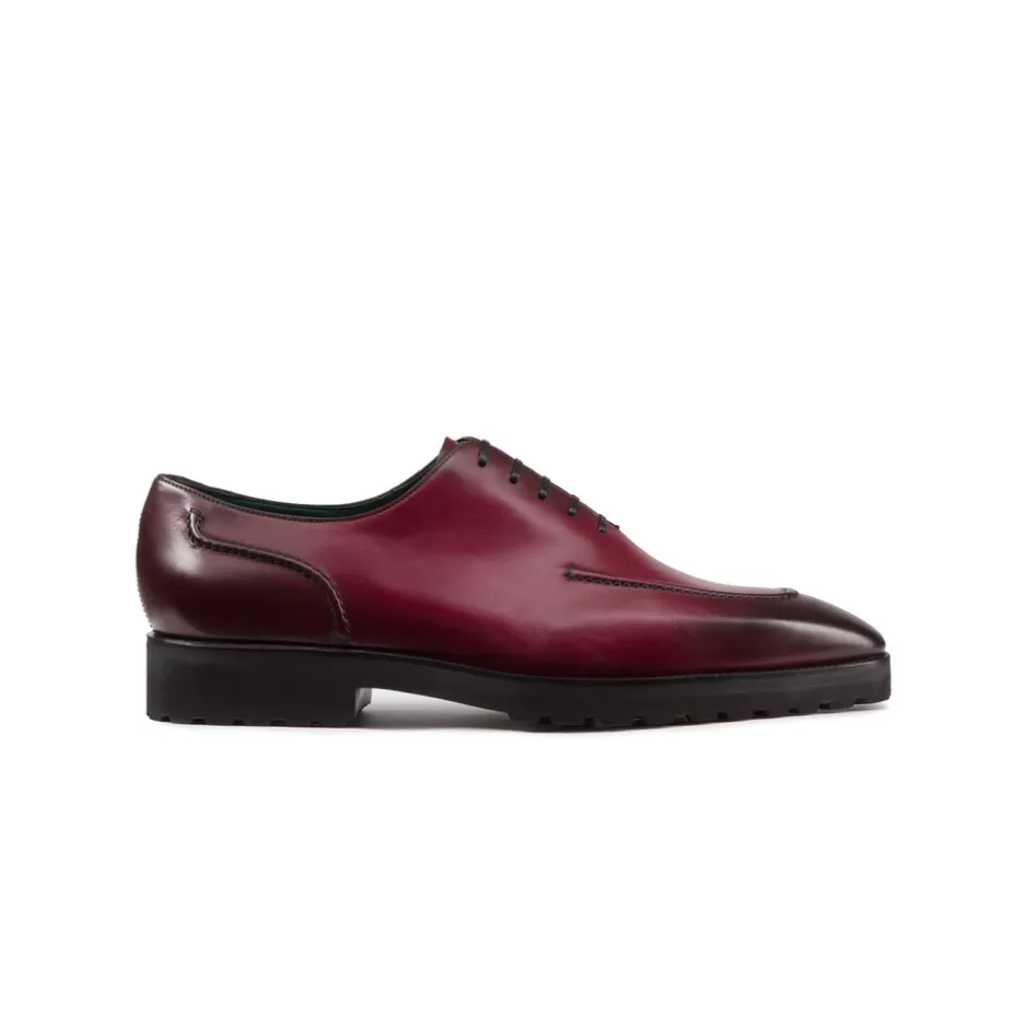 CALFSKIN LEATHER OXFORD SHOES | Stefano Ricci New