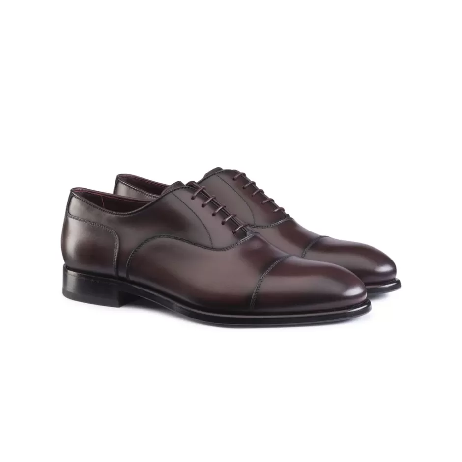 CALFSKIN LEATHER OXFORD SHOES | Stefano Ricci Shop
