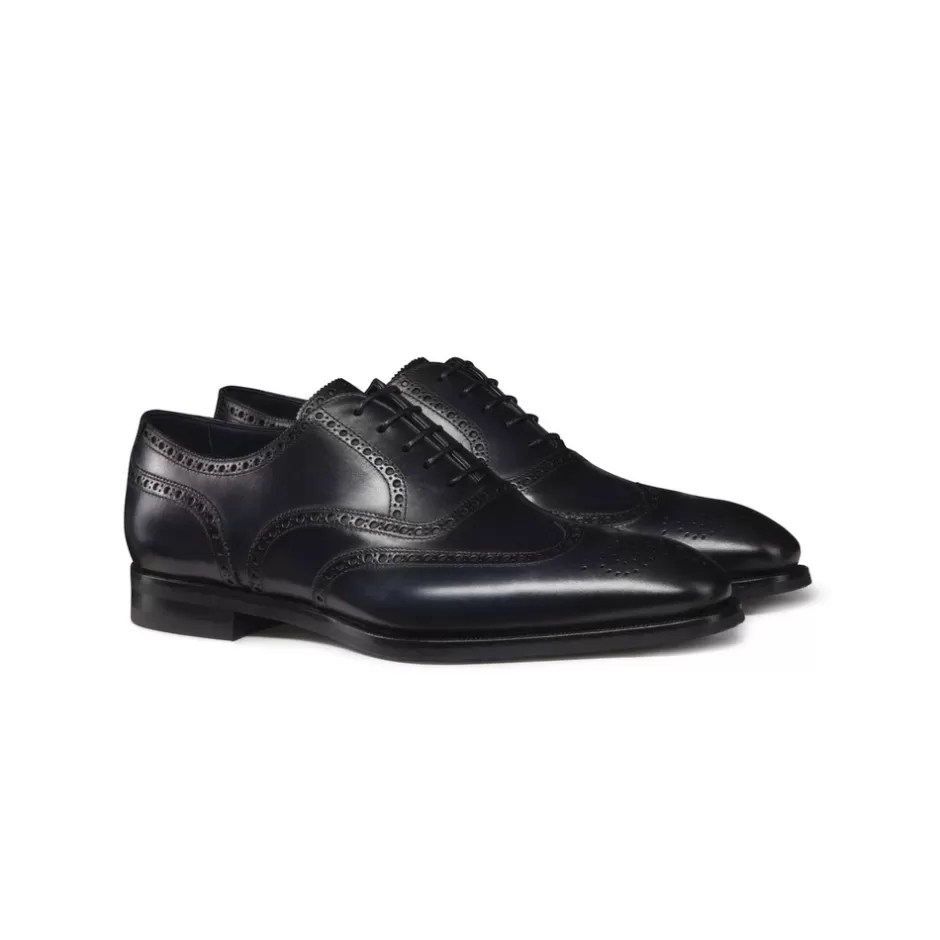 CALFSKIN LEATHER OXFORD SHOES | Stefano Ricci Hot