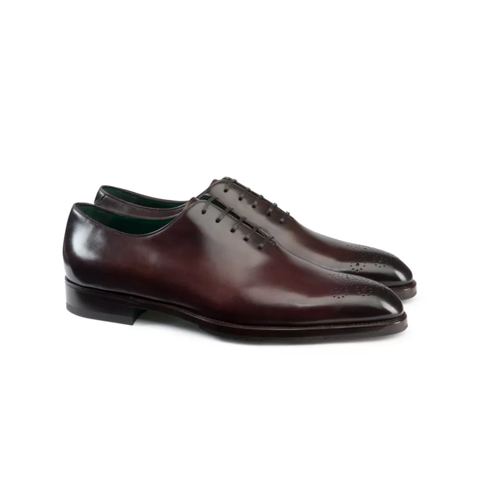 CALFSKIN LEATHER OXFORD SHOES | Stefano Ricci Fashion
