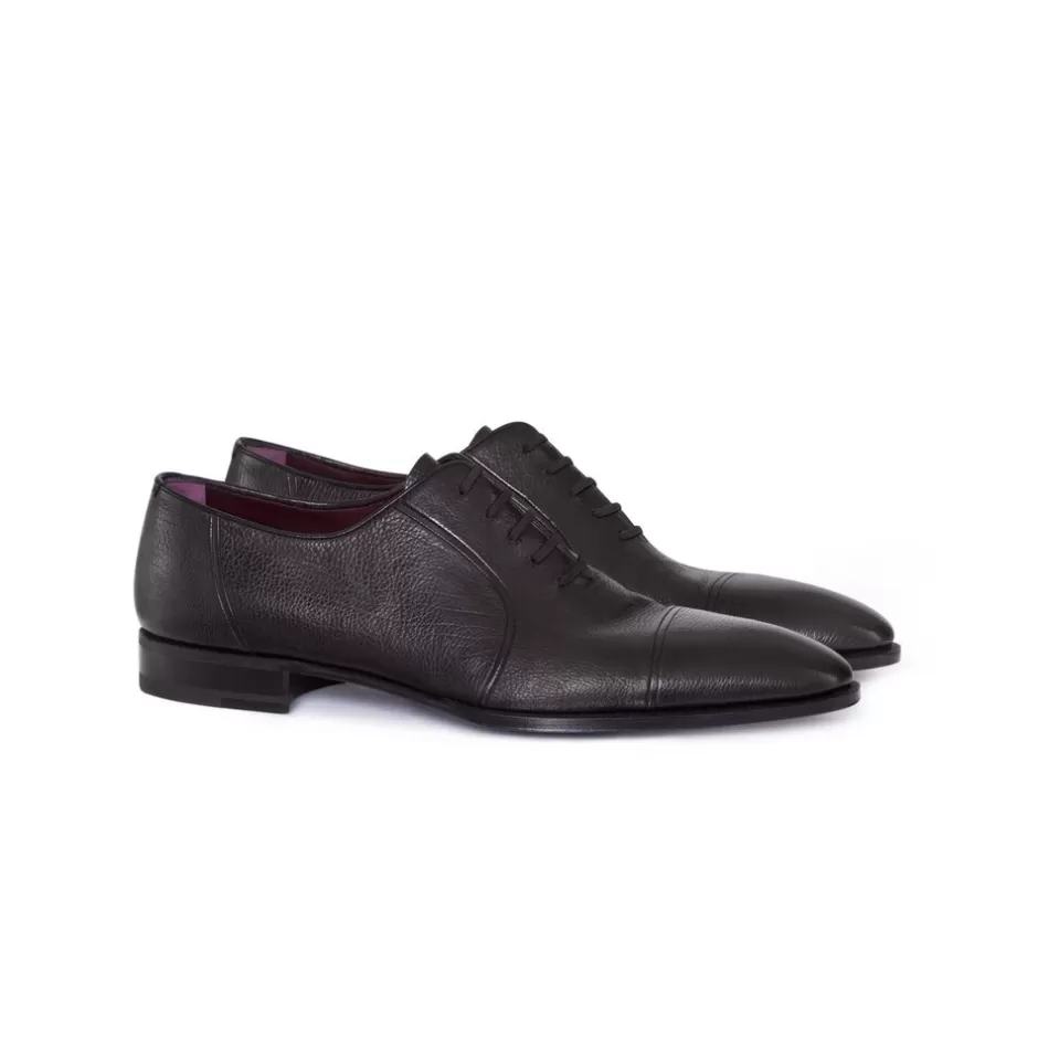 CALFSKIN LEATHER OXFORD SHOES | Stefano Ricci Fashion