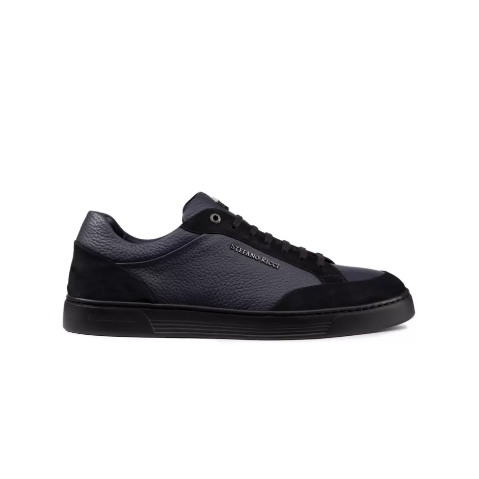 CALFSKIN LEATHER SNEAKERS | Stefano Ricci Clearance