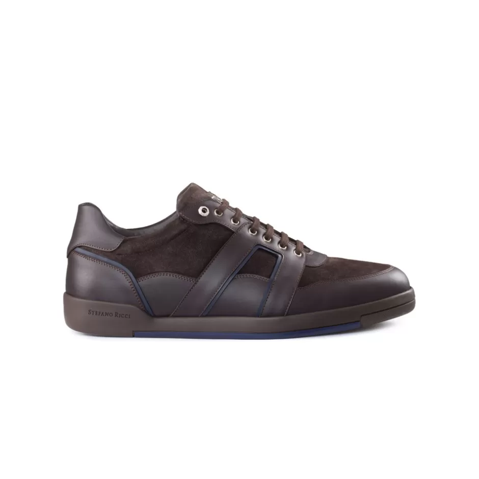CALFSKIN LEATHER SNEAKERS | Stefano Ricci Flash Sale