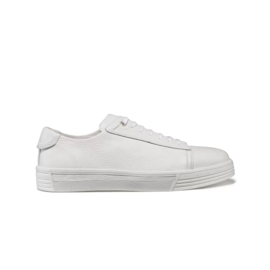 CALFSKIN LEATHER SNEAKERS | Stefano Ricci Online