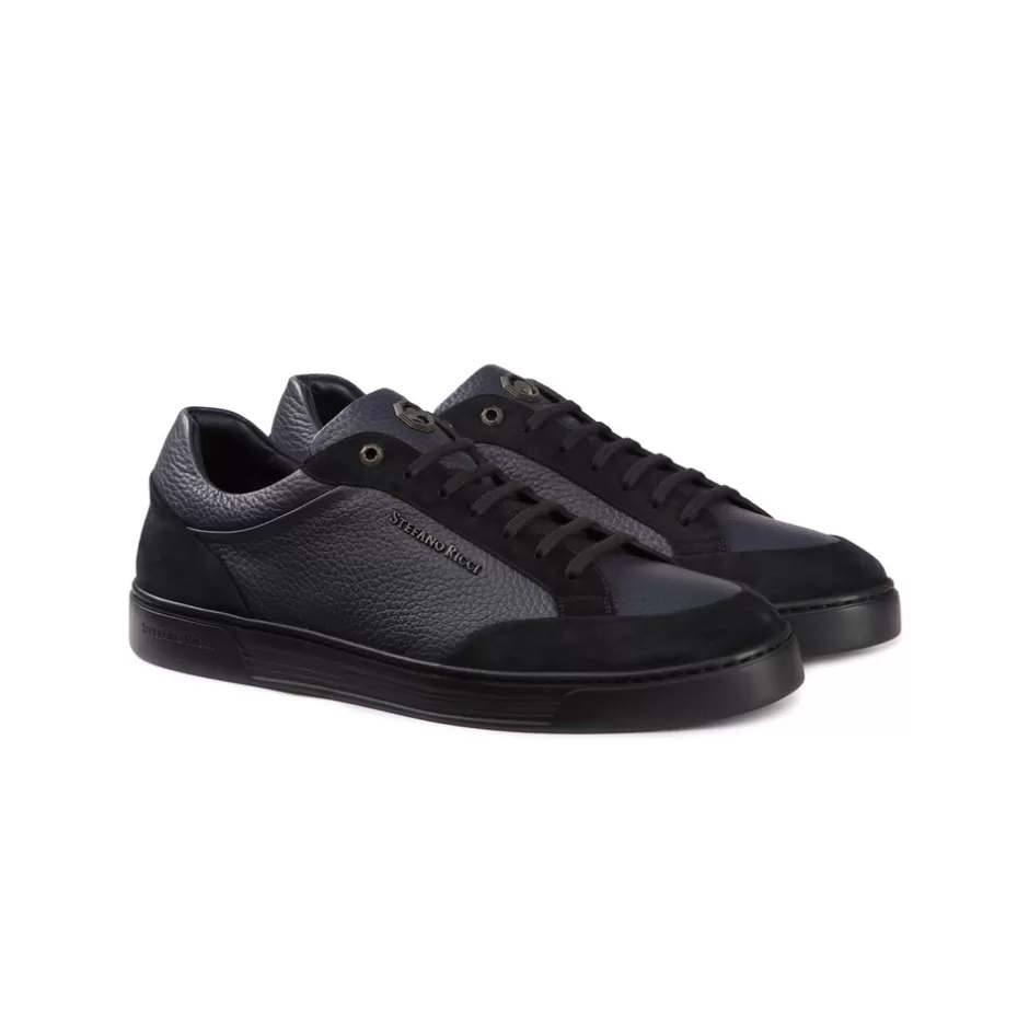 CALFSKIN LEATHER SNEAKERS | Stefano Ricci Clearance