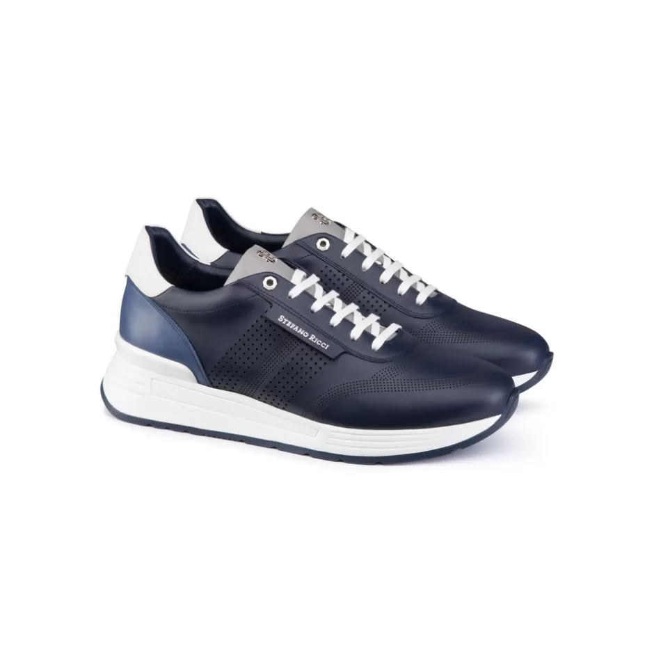 CALFSKIN LEATHER SNEAKERS | Stefano Ricci Sale