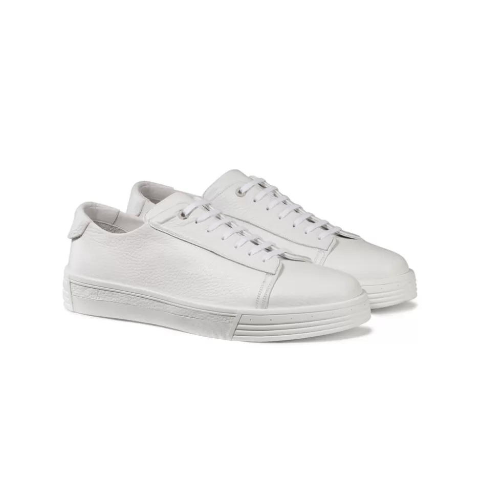 CALFSKIN LEATHER SNEAKERS | Stefano Ricci Online