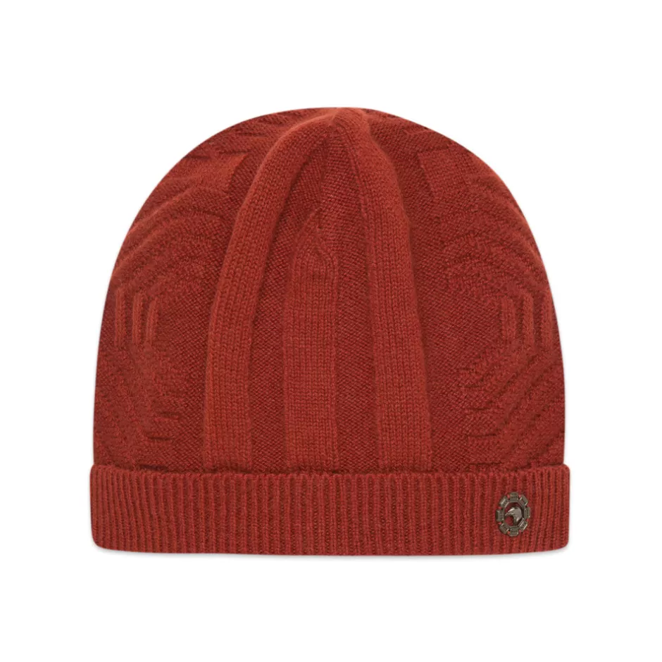CASHMERE AND WOOL KNIT HAT | Stefano Ricci New