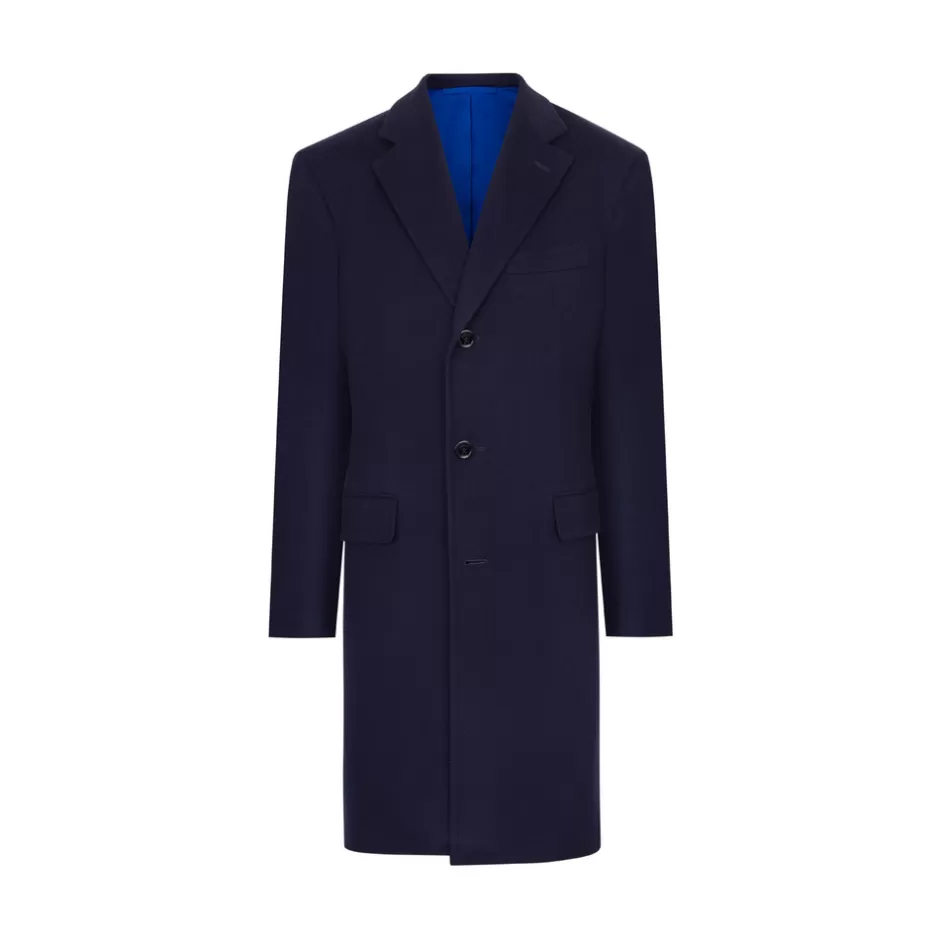 CASHMERE THREE-BUTTON COAT | Stefano Ricci Hot
