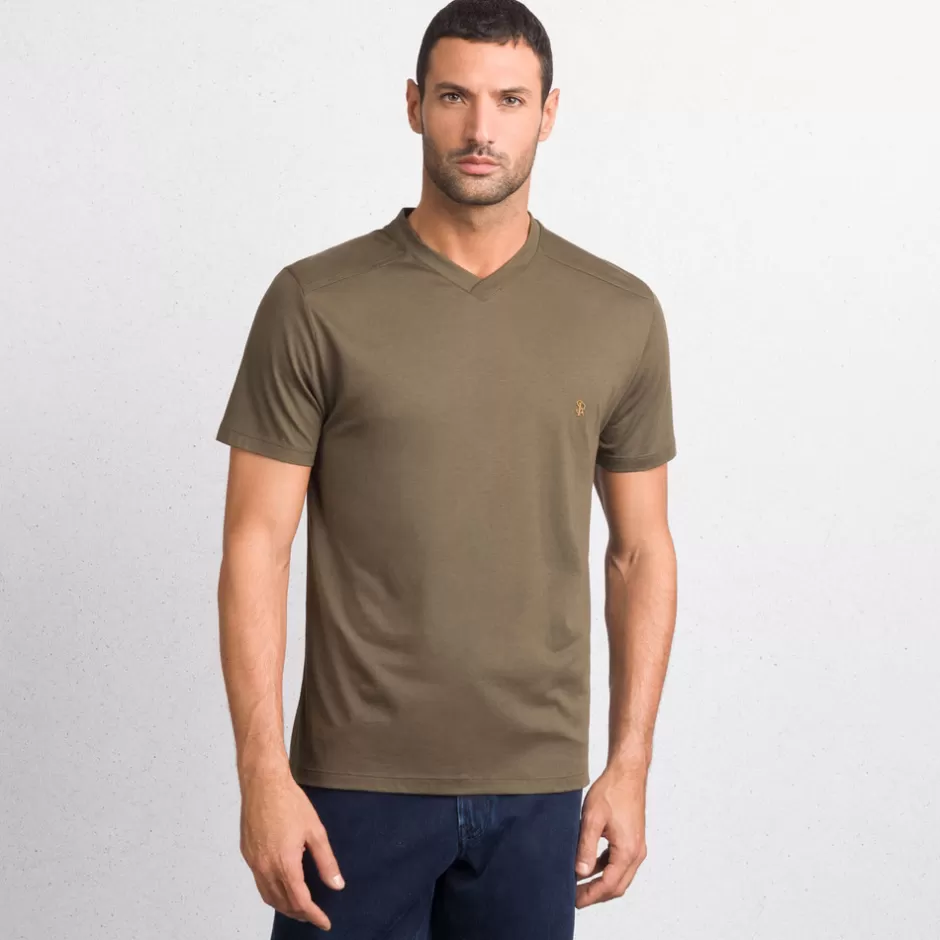 COTTON BLEND REGULAR FIT T-SHIRT | Stefano Ricci Clearance