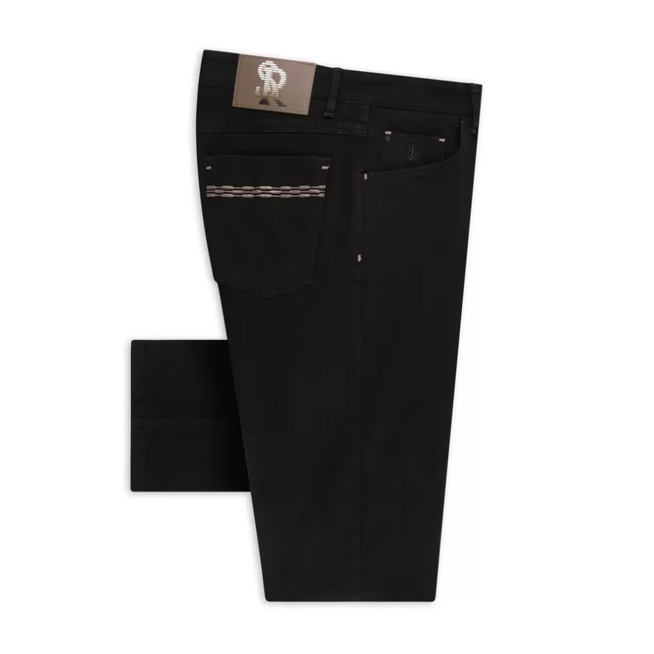 COTTON BLEND TAPERED JEANS | Stefano Ricci Cheap