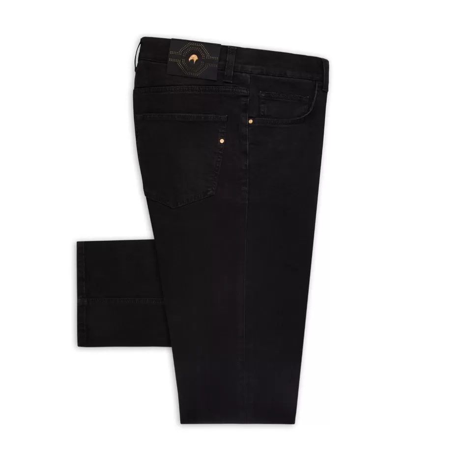 COTTON BLEND TAPERED JEANS | Stefano Ricci Discount