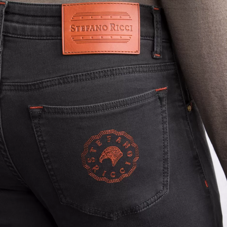 cotton_blend_tapered_jeans_5-19.webp COTTON BLEND TAPERED JEANS | Stefano Ricci Cheap