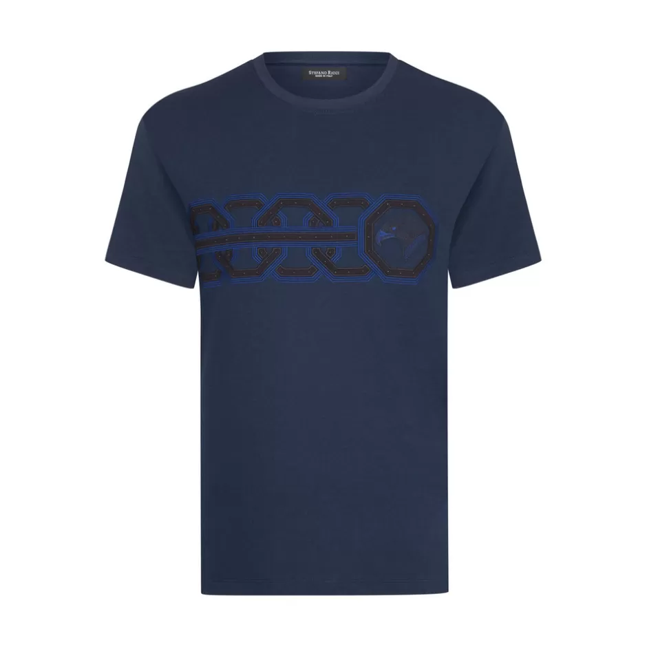 CREW NECK T-SHIRT | Stefano Ricci Online