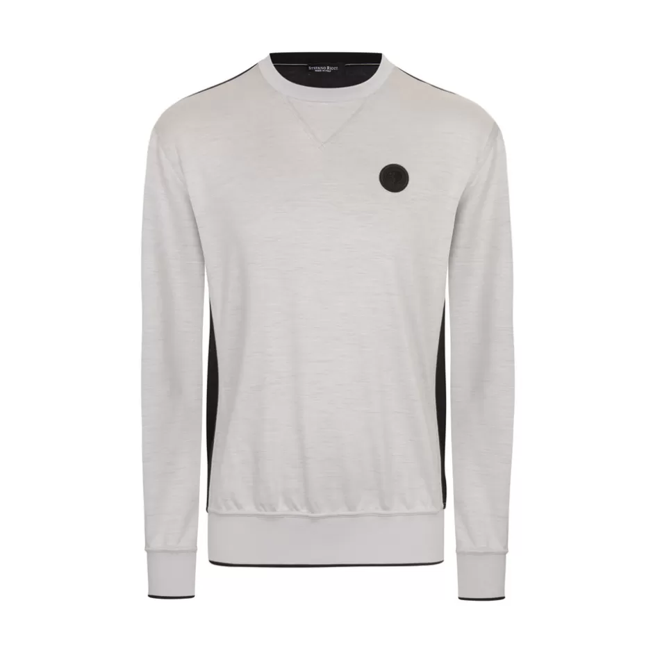 CREWNECK JOGGING SWEATER | Stefano Ricci Fashion