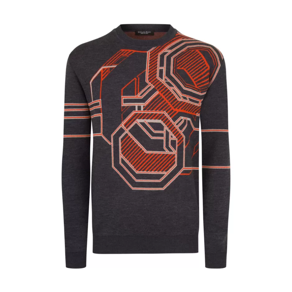 CREWNECK SWEATSHIRT | Stefano Ricci Store