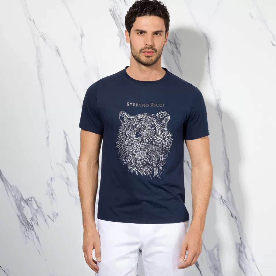 CREWNECK T-SHIRT | Stefano Ricci Online