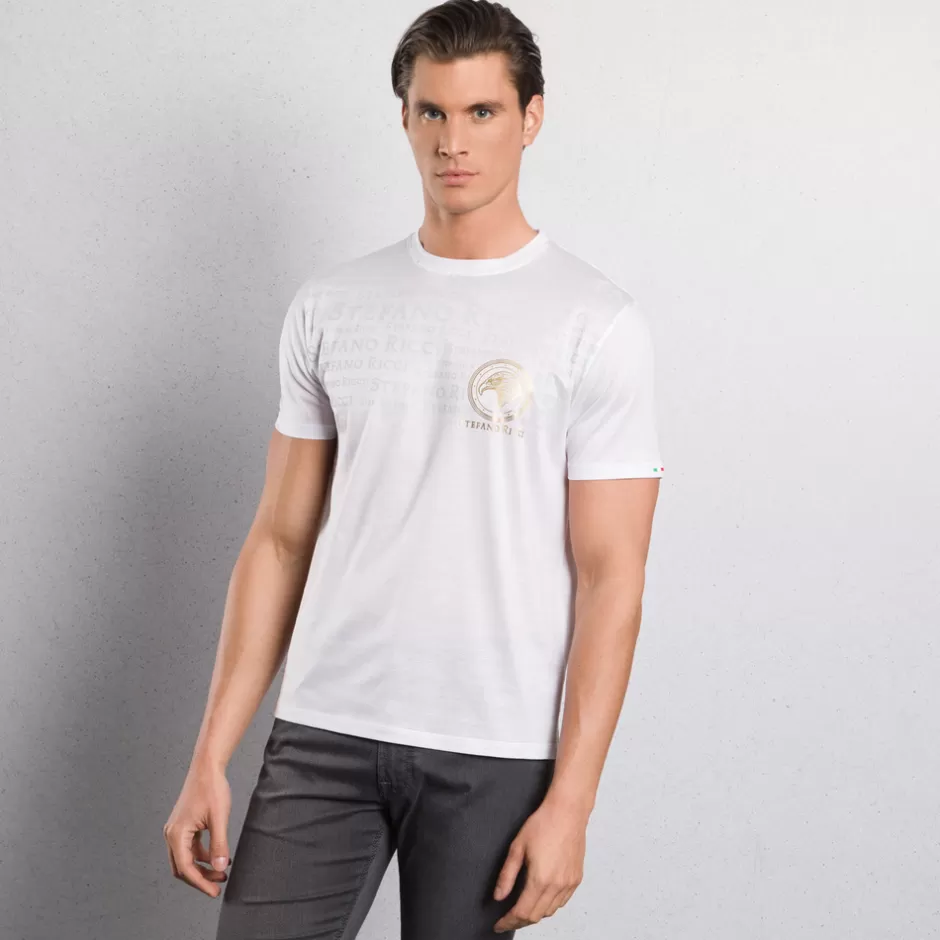 CREWNECK T-SHIRT | Stefano Ricci Outlet