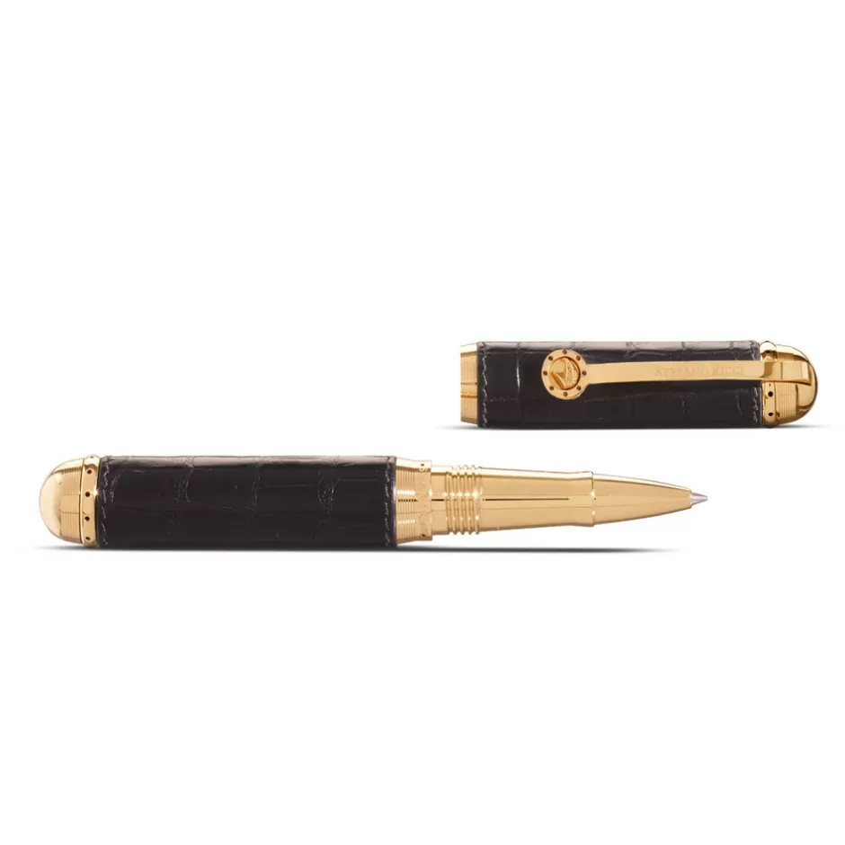 CROCODILE LEATHER BALLPOINT PEN | Stefano Ricci Best