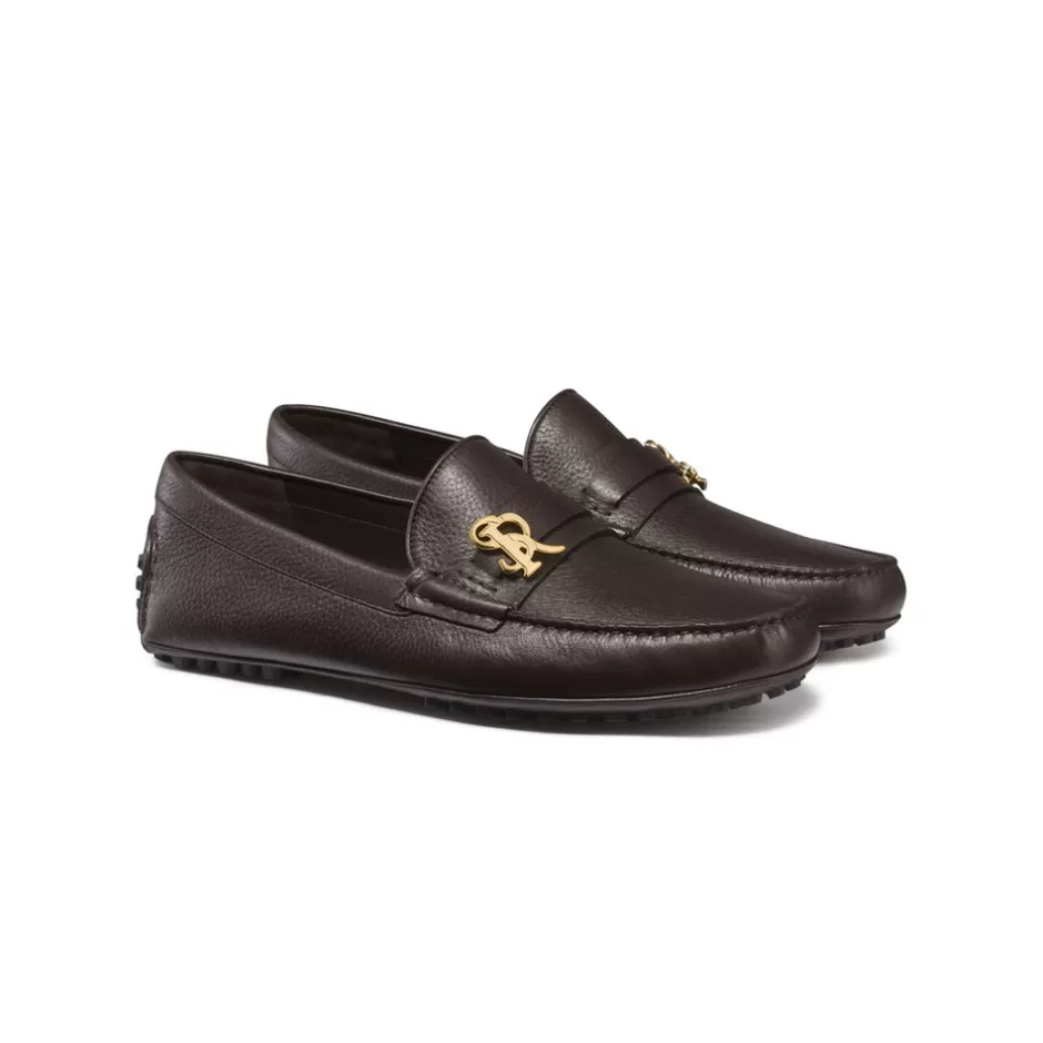 DEERSKIN AND CALFSKIN LEATHER DRIVING SHOES | Stefano Ricci Sale