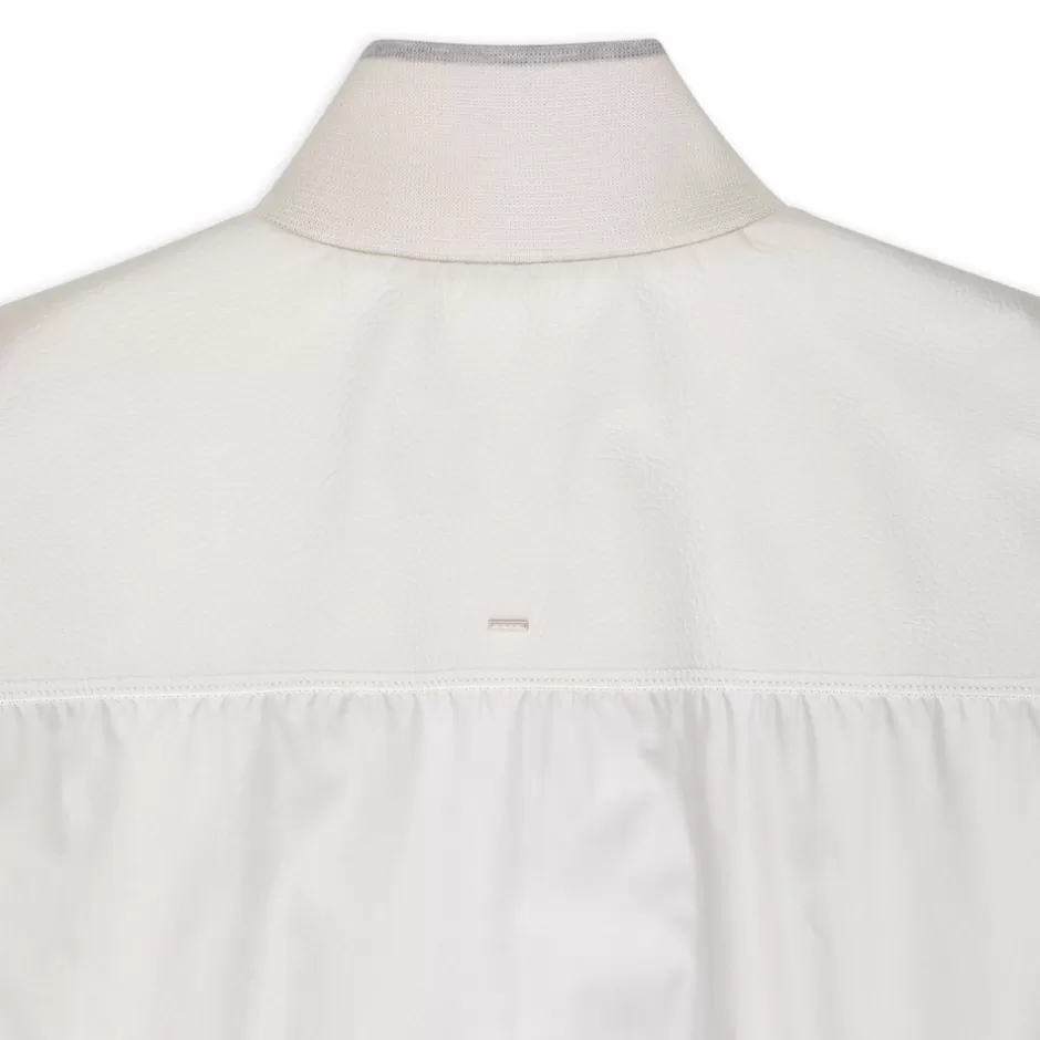 DEERSKIN LEATHER AND TECHNICAL SILK BLOUSON | Stefano Ricci Cheap