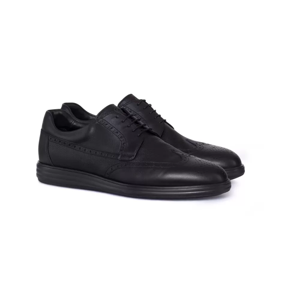 DERBY BROGUE SHOES IN CALFSKIN LEATHER | Stefano Ricci Clearance
