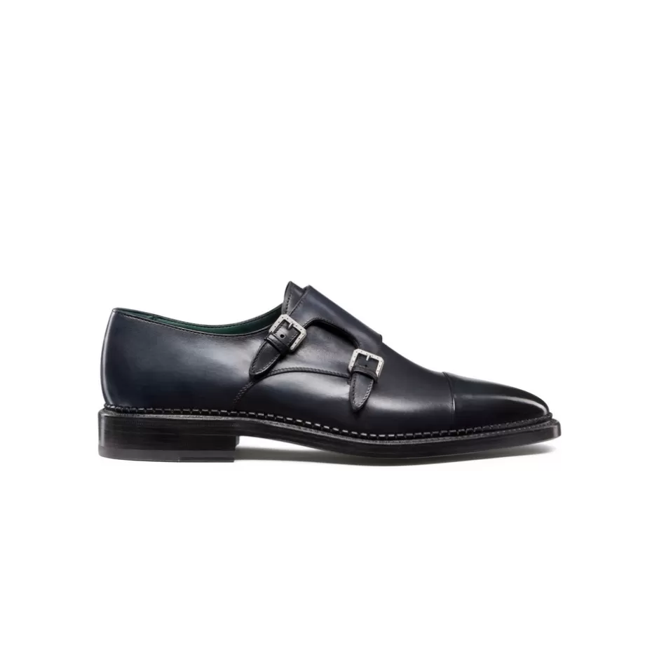 DOUBLE CUTAWAY MONK STRAP SHOES | Stefano Ricci Cheap