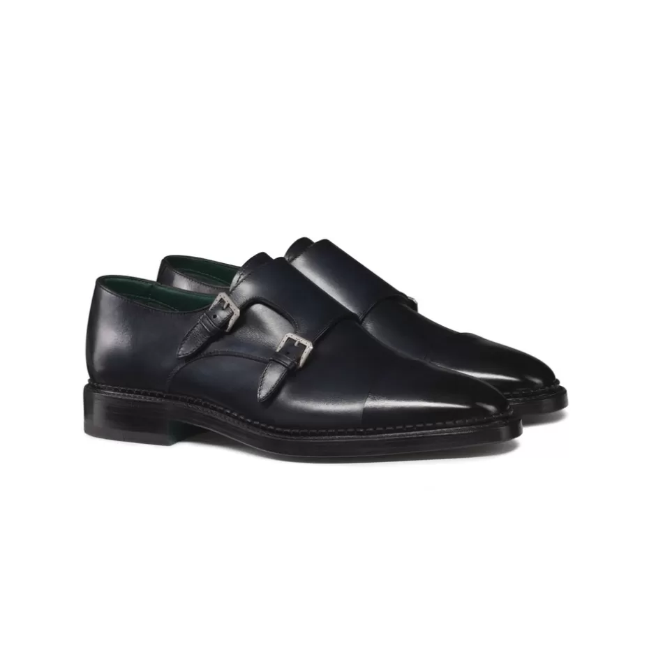 DOUBLE CUTAWAY MONK STRAP SHOES | Stefano Ricci Cheap