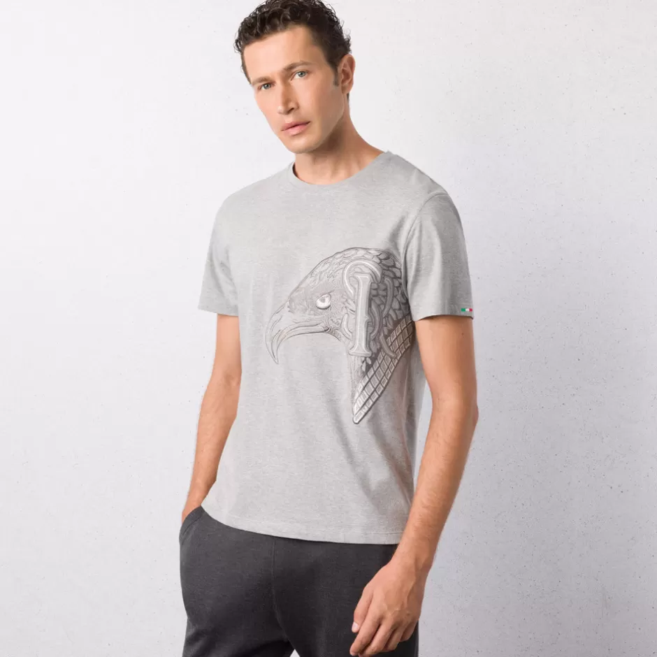 EMBROIDERED COTTON T-SHIRT | Stefano Ricci Best