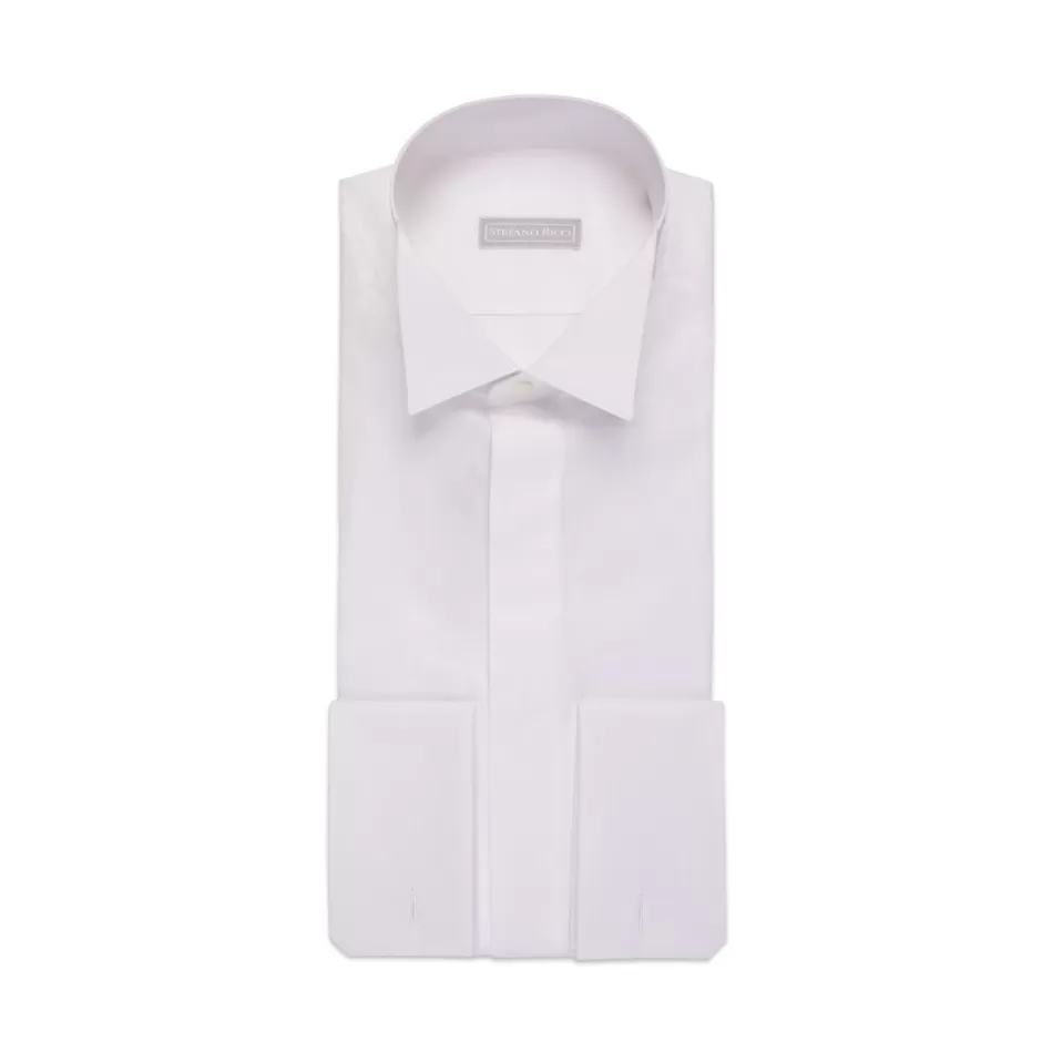 HANDMADE TUXEDO SHIRT | Stefano Ricci Best Sale