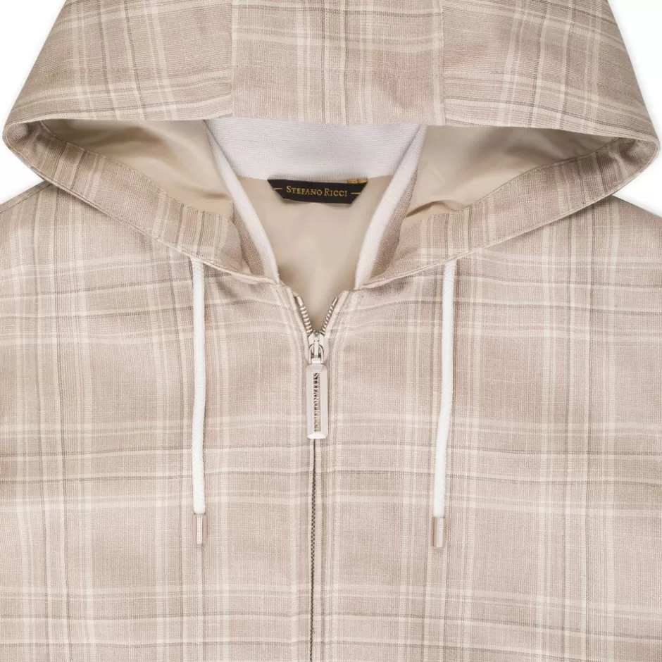 HOODED BLOUSON | Stefano Ricci Discount