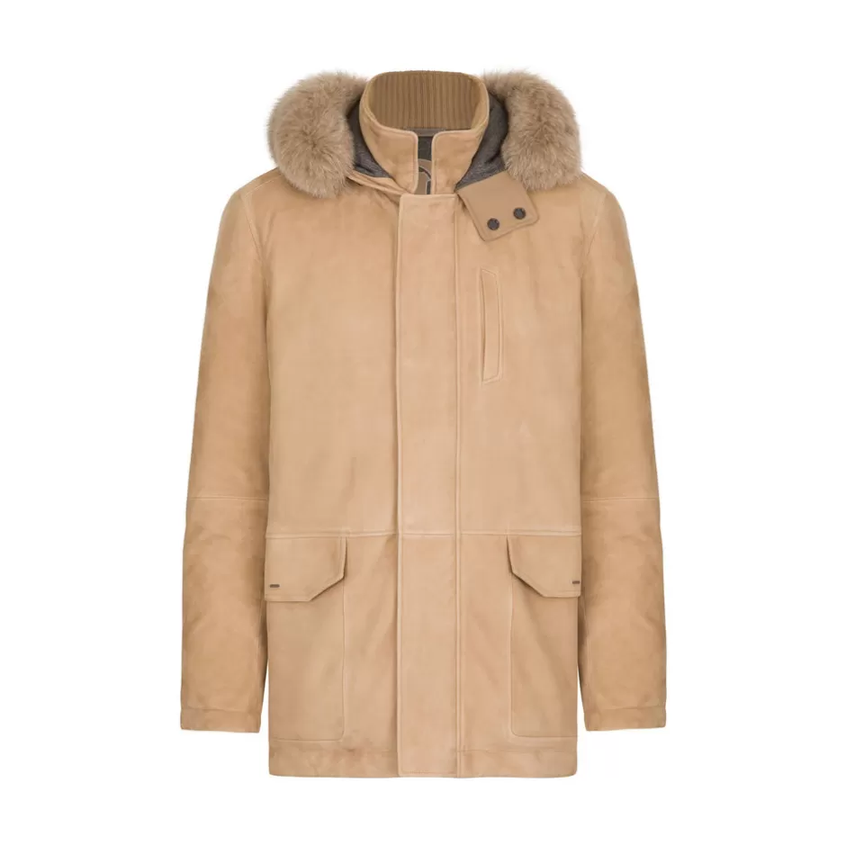 HOODED DOWN COAT | Stefano Ricci Online