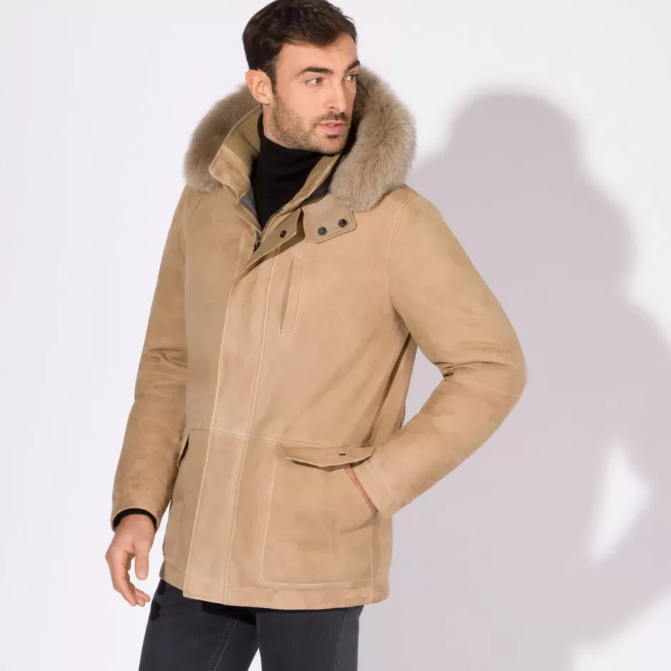HOODED DOWN COAT | Stefano Ricci Online