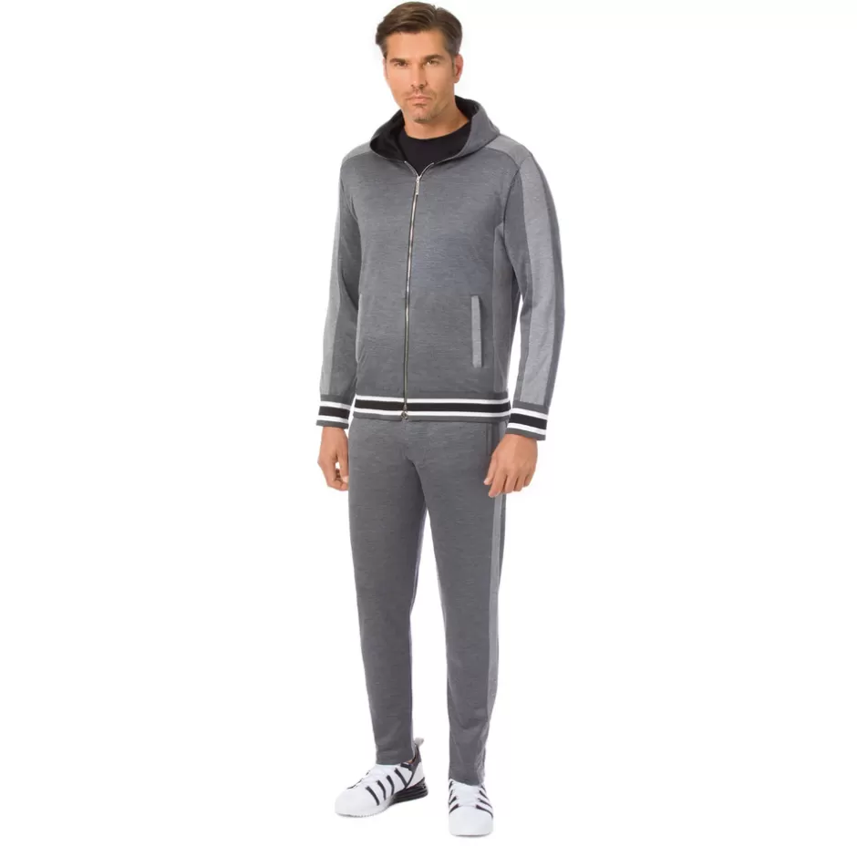 HOODED JOGGING SUIT BLOUSON | Stefano Ricci Outlet