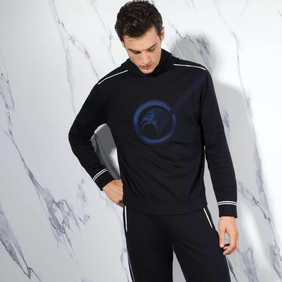 HOODED JOGGING SUIT SWEATER | Stefano Ricci Sale