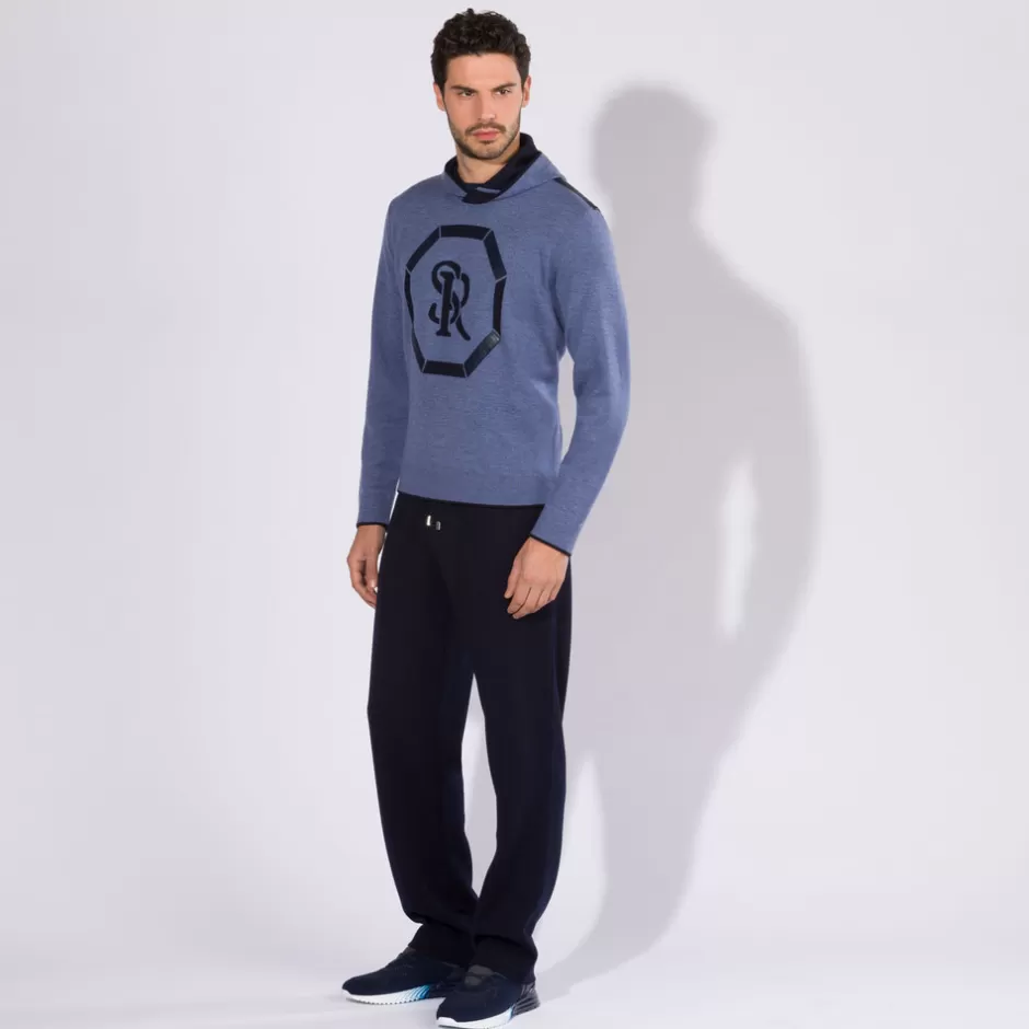 HOODED JOGGING SUIT SWEATSHIRT | Stefano Ricci Sale