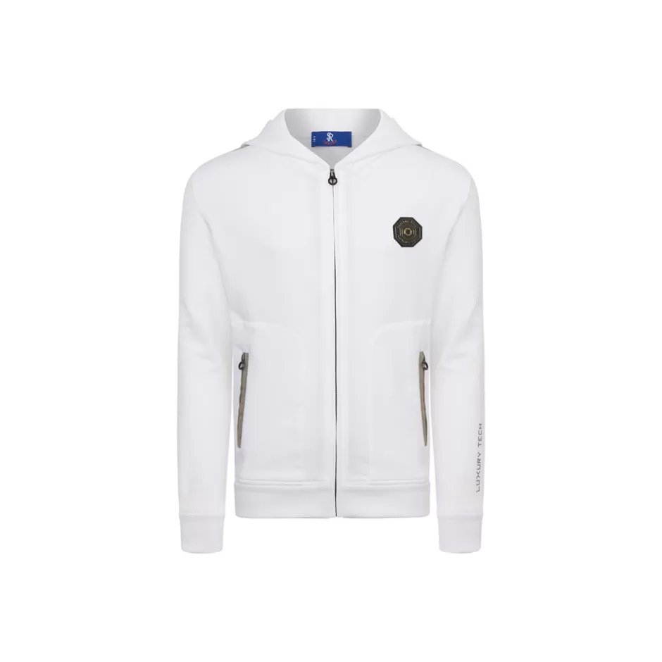 HOODED JOGGING SWEATER | Stefano Ricci Store