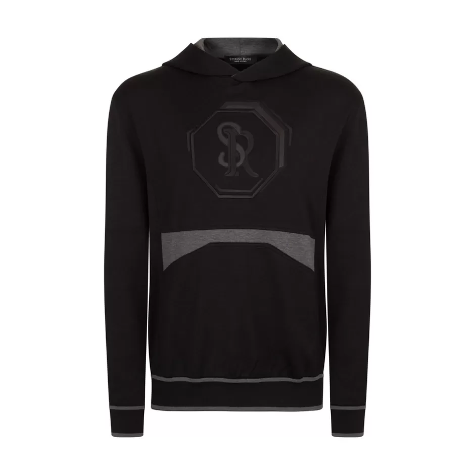 HOODED JOGGING SWEATSHIRT | Stefano Ricci Cheap
