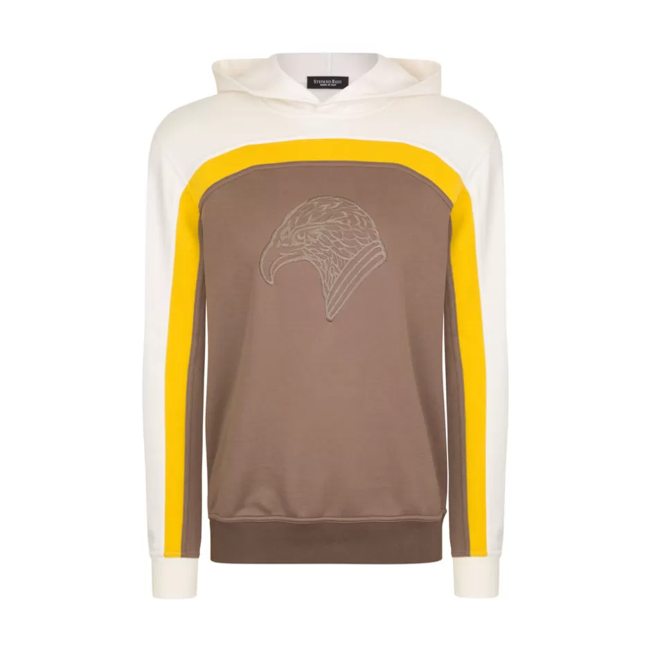 HOODED JOGGING SWEATSHIRT | Stefano Ricci Best