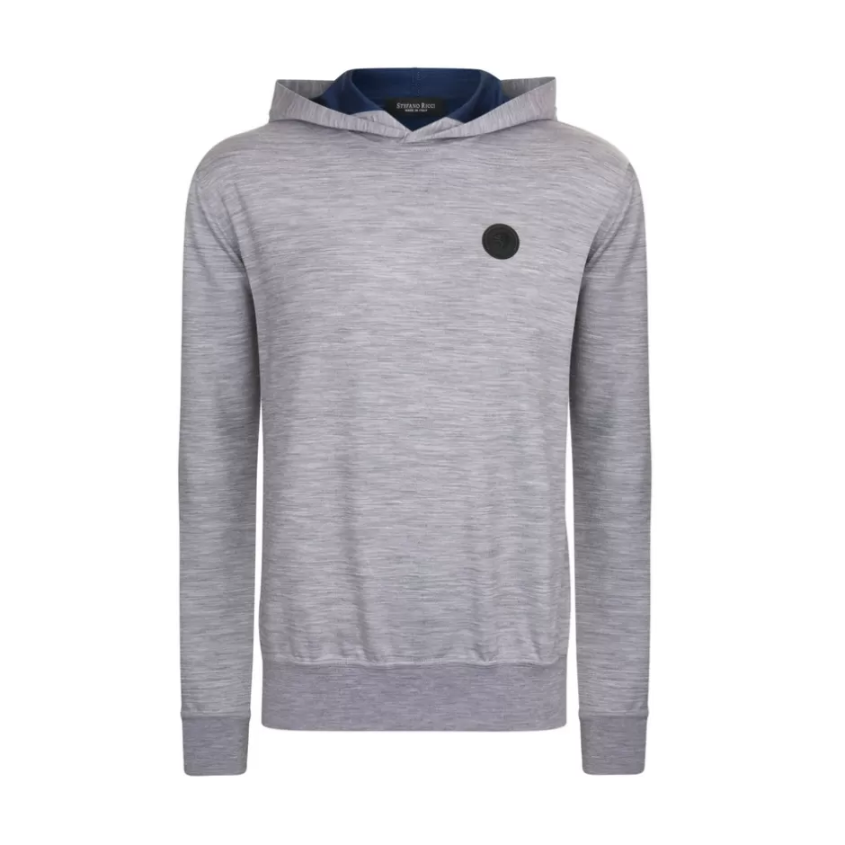 HOODED JOGGING SWEATSHIRT | Stefano Ricci Hot