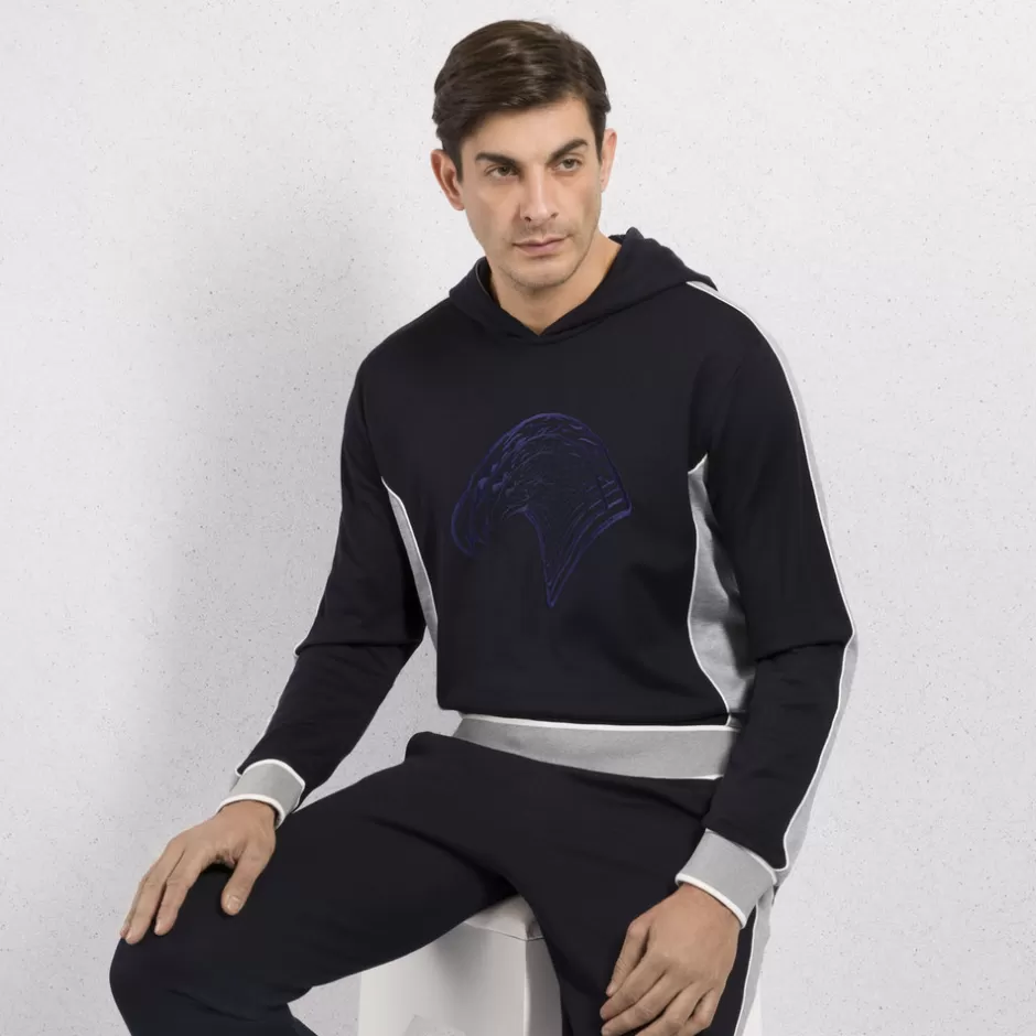 HOODED JOGGING SWEATSHIRT | Stefano Ricci Sale
