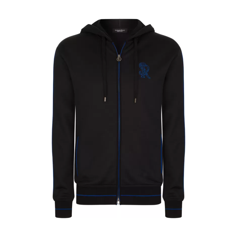 HOODED ZIP JOGGING BLOUSON | Stefano Ricci Hot