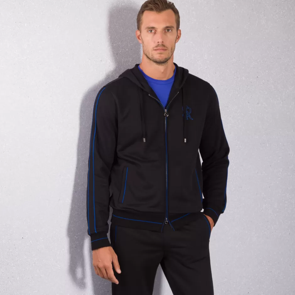 HOODED ZIP JOGGING BLOUSON | Stefano Ricci Hot